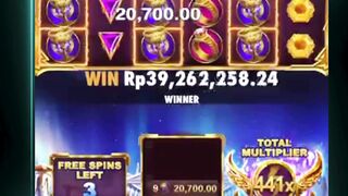 Petir Zeus turun langsung!  Menang besar di Gates of Olympus bareng MESINGG