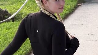 Sexy fitness beautiful girl