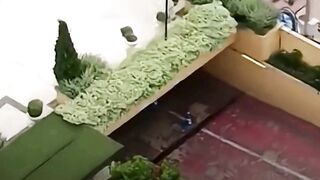 Subway construction causes massive road collapse in Bangkok