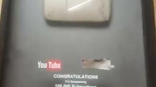 I found a LOST Youtube Play Button  returned it to its Owner