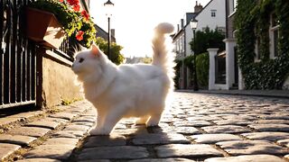 White Cat Rescue  The Tainted Chicken Nuggets