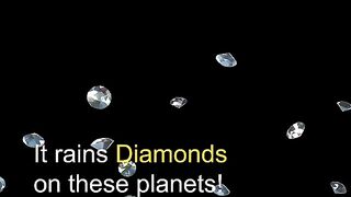 Imagine if the rain that fell was not water but diamonds?