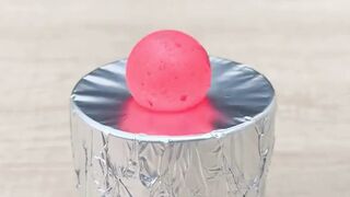 1000C Molten Metal Ball vs Tin Foil  Crazy Heat Test!