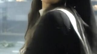 Jueshh beauty in black tight heavyzx