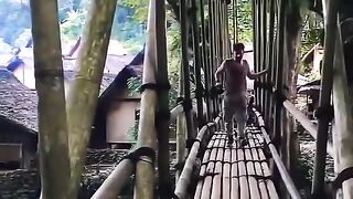 When Foreigners Are Amazed by the Atmosphere of Indonesian Villages