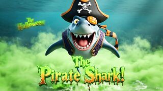 Shiny-Tooth Wants Candy!  Captain Sharkys Halloween Challenge! Cartoon