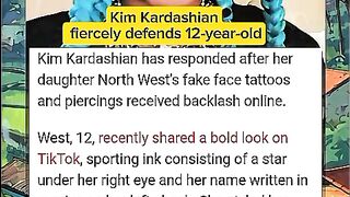 Kim Kardashian fiercely defends 12-year-old