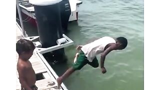 kisds jumping