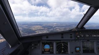 Airbus A320 Practice VOR Landing Stuttgart MSFS 2024