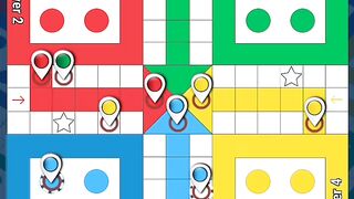 Ludo Game - 4 Player Online Match  Mobile Gameplay