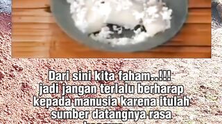 Jangan berharap pada manusia