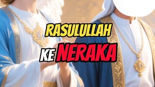 The Prophet saw the guardian angel of hell