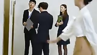 Disregarded as an intern, turns out to be the CEOs wife! The CEO calls her Darling, and everyone is shocked.