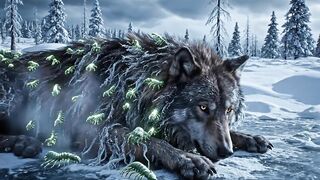 Rescue of the Brown Wolf   Incredible Survival in the Frozen Wild