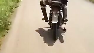Unique motorbike