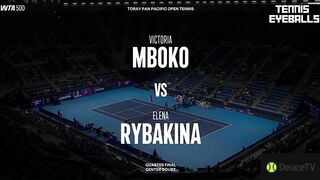 Elena Rybakina Vs Victoria Mboko Match Highlights Tokyo Open 2025