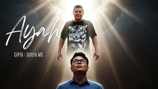 Ayah - Surya Ms ( Official musik lirik   Lagu slow rock menyayat hati )