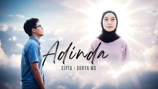 Adinda - Surya Ms ( Official Musik Lirik   Lagu slow rock menyayat hati )
