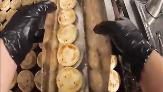 Amazing bread making skills