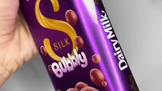 Smooth and Irresistible! Unboxing Dairy Milk Silk Bubbly