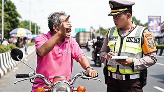 Grandpa was angry with the police
