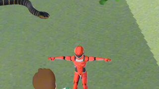 Yuta mengejar siluman ular