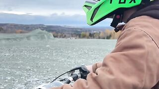 Unbelievable Ride! Dirt Bike Conquers the Most Extreme Trail Ever!