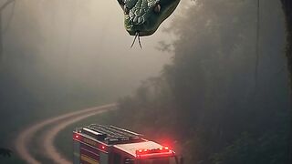 snake on a tree