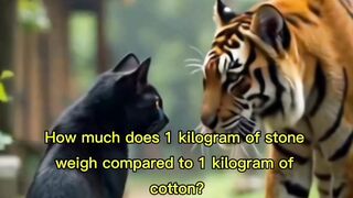 Funny comedy of cats and tigers