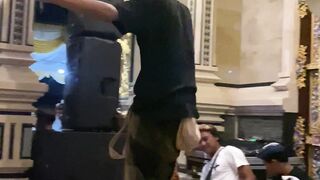 The balinese dance when little bit drunk