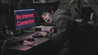 When Wi-Fi Disconnects During Exam WhenLifeBecomesAMeme meme funny