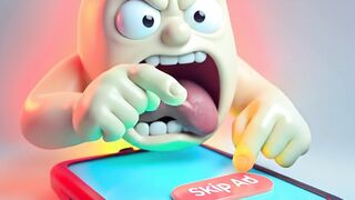 When You Try to Skip Ads but Miss the Button WhenLifeBecomesAMeme memes funny