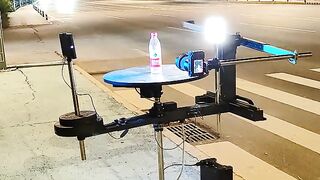 Behind the scenes of the process of making mineral water advertisements