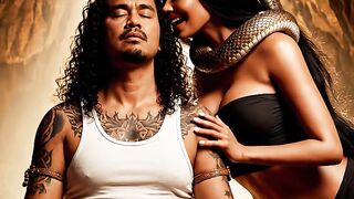 whispering of the snake girl to the free man