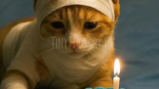 injury birthday cat
