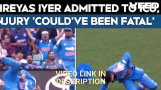 [Watch videosu] shreyas iyer injury video shreyas iyer catch video skattebo ankle injury video