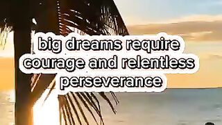 The future Is shaped by dreams boldly realized