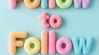 Follow to follow guys.