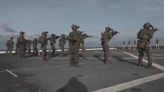 US Army Conduct Exercise In Caribean Sea