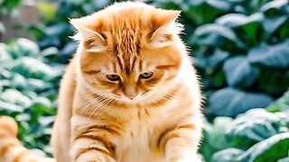 Master Cat is teaching everyone how to cook again today