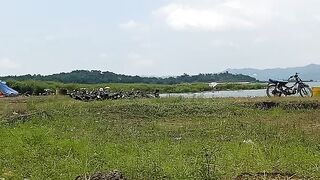 Beautiful view of Jatigede Reservoir, Sumedang, Indonesia