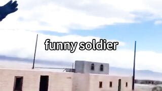 Funny soldier