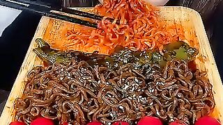 ASMR MUKBANG EATING SPICCY