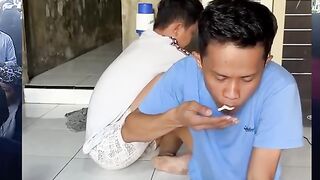 Bukan sahabat kalau tidak ngerjain