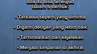 Your prayer is not unanswered it is fulfilled in five different ways.