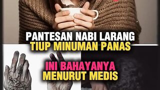 Nabi Melarang Tiup Air Panas