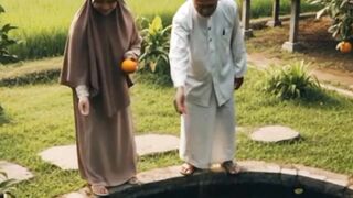 Video AI tentang suasana pedesaan yang asri