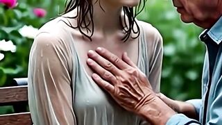 ASMR Pijat di Hari Hujan  Sentuhan Relaksasi  Suara Hujan Alami