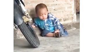 Sleep Attack!  This Kid Cant Stay Awake  Cutest Sleepy Kid Ever