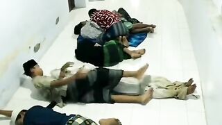 He Thought It Was a Real Ghost   Ghost Prank  Panic Mode ON